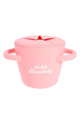 Bella Tunno Miss Sunshine Happy Snacker Cup in Pink