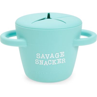 Bella Tunno Savage Snacker Happy Snacker Cup & Lid in Blue 