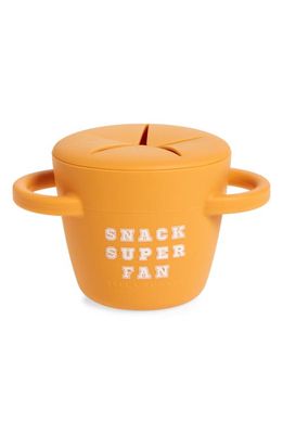 Bella Tunno Snack Super Fan Happy Snacker Cup & Lid in Orange