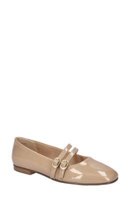 Bella Vita Davenport Double Strap Mary Jane in Nude Patent