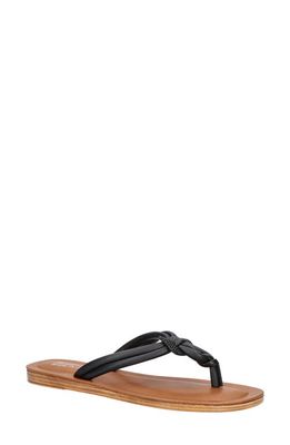 Bella Vita Zev-Italy Flip Flop in Black