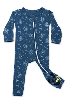 Bellabu Bear Convertible Footie in Blue 