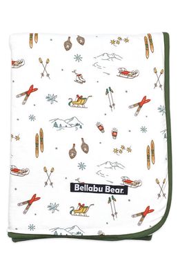Bellabu Bear Vintage Holiday Baby Blanket