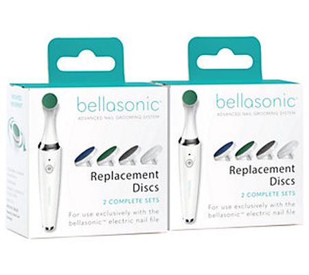 Bellasonic Set of 4 Nail File Replacement Discs