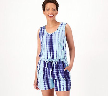 Belle Beach by Kim Gravel French Terry Romper