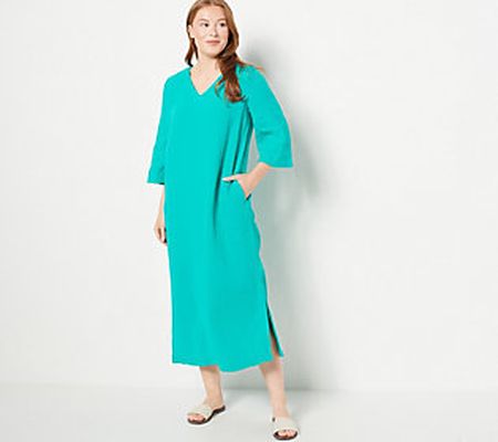 Belle Beach by Kim Gravel Regular Gauze Cover Up with Pockets