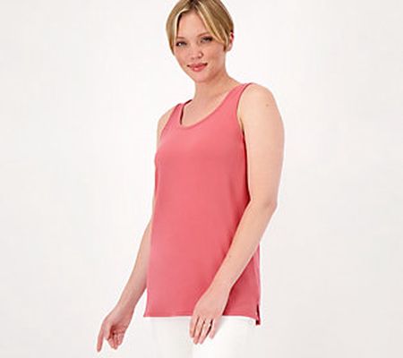 Belle by Kim Gravel Brushed Knit Solid or Printed Tank