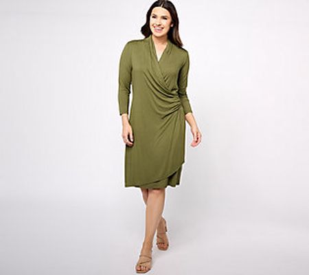 Belle by Kim Gravel Every Occasion Perfect Wrap Dress