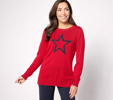 Belle by Kim Gravel On Point Single Star Sweater