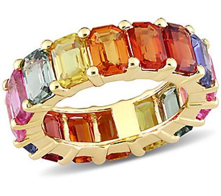 Bellini 11.20 cttw Multi-Color Sapphire Ring, 1 K Gold
