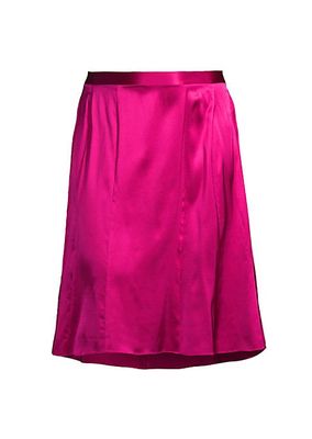 Bellini Silk Midi-Skirt