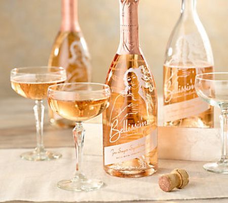 Bellissima by Christie Brinkley Wine & Prosecco 3 Bottle Set