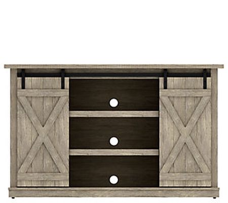 Bell'O Cottonwood TV Stand w/ Barn Doors for TV s up to 60"