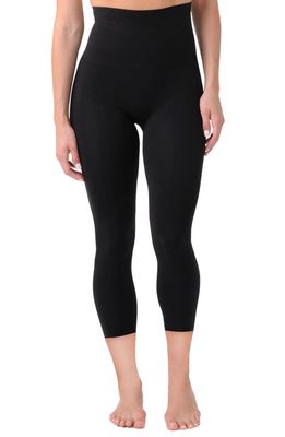 belly bandit Mother Tucker® Compression Capri Leggings in Black