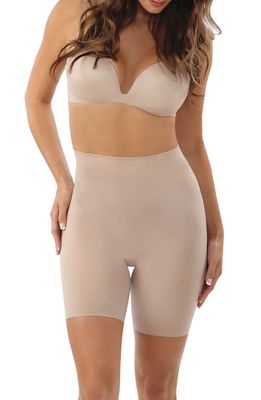 belly bandit Mother Tucker Shortie High Waist Compression Shorts in Nude