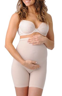 belly bandit Thighs Disguise Maternity Support Shorts in Nude
