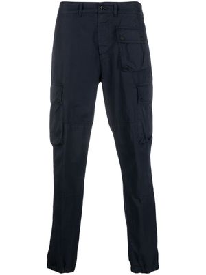 Belstaff button-fastening cargo trousers - Blue