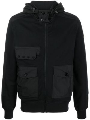 Belstaff cargo-pocket hooded jacket - Black