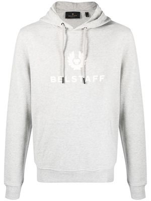 Belstaff cotton fleece signature hoodie - Grey
