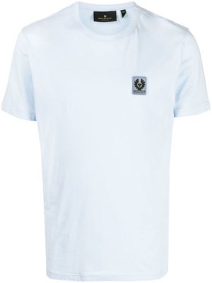 Belstaff logo patch T-shirt - Blue