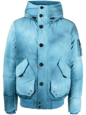 Belstaff Radar hooded padded jacket - Blue