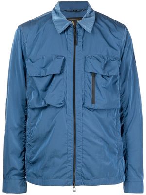 Belstaff Rift zip-up shirt jacket - Blue