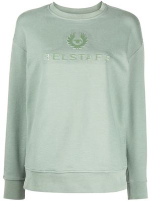 Belstaff Signature embossed logo sweatshirt - Green