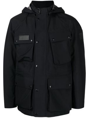 Belstaff Techmaster hooded jacket - BLACK