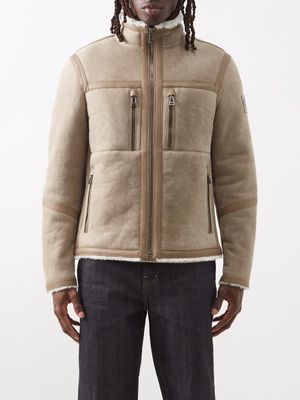 Belstaff - Tundra Shearling Jacket - Mens - Beige