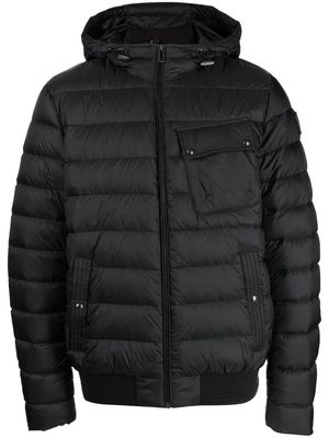 Belstaff zip-fastening padded hood jacket - Black