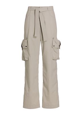 Belted Cargo Pants