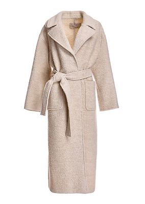 Belted Wool & Alpaca Coat