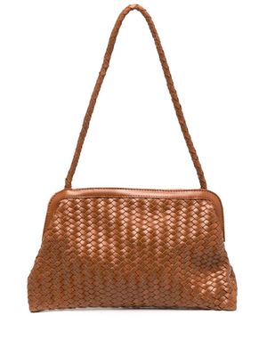 BEMBIEN interwoven leather shoulder bag - Brown