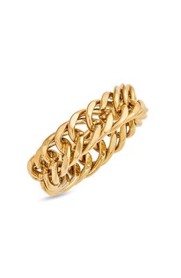 BEN ONI Cody Chain Link Ring in Gold