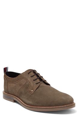 Ben Sherman Brent Ox Edgy Plain Toe Derby in 2Bws /Brown Suede