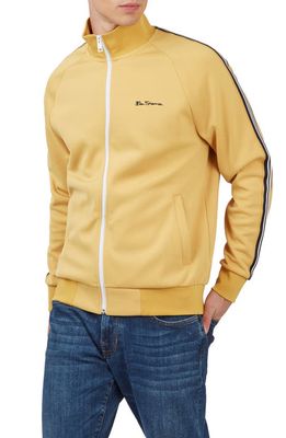 Ben Sherman House Taped Track Jacket in Sunflower 