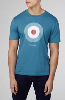 Ben Sherman Signature Target Graphic T-Shirt in Teal