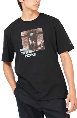 Ben Sherman x John Lennon Rock 'N Roll Graphic T-Shirt in Black