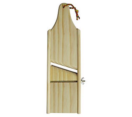 Bene Casa 14" Wooden Adjustable Plantain Slicer