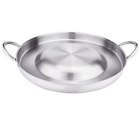 Bene Casa 22.4" Stainless Steel Comal Concave P an