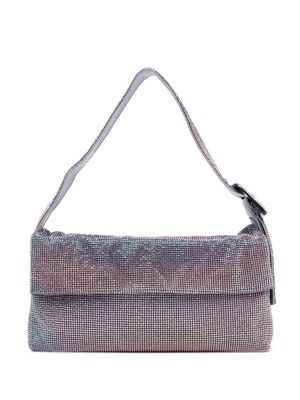 Benedetta Bruzziches crystal-embellished tote bag - Blue
