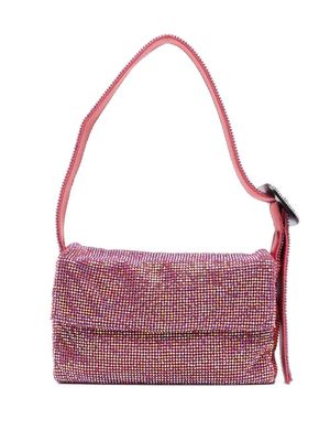 Benedetta Bruzziches crystal-embellishment shoulder bag - Pink