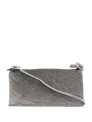 Benedetta Bruzziches glass crystal-embellished bag - Silver
