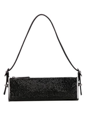 Benedetta Bruzziches Joy rhinestone-embellished shoulder bag - Black