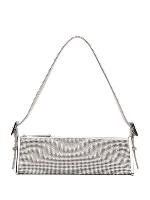 Benedetta Bruzziches Joy rhinestoned clutch bag - Silver