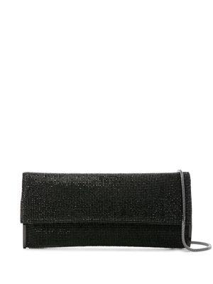 Benedetta Bruzziches Kate rhinestone-embellished clutch bag - Black