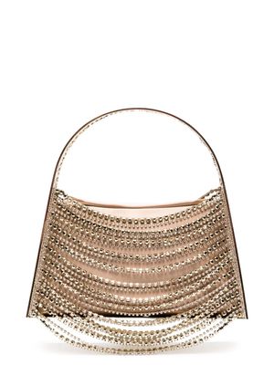 Benedetta Bruzziches Lucia In The Sky crystal-embellished bag - Gold