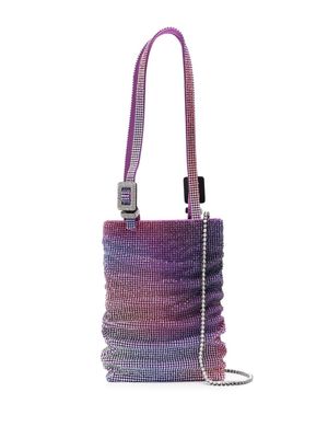 Benedetta Bruzziches rhinestone-embellished tote bag - Purple