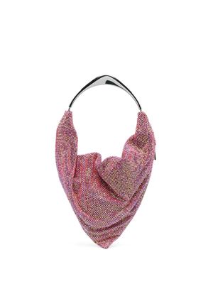 Benedetta Bruzziches Ursolina crystal-embellished bag - Pink