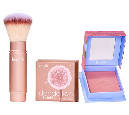 Benefit Cosmetics Blush, Highlighter, and BrushSet